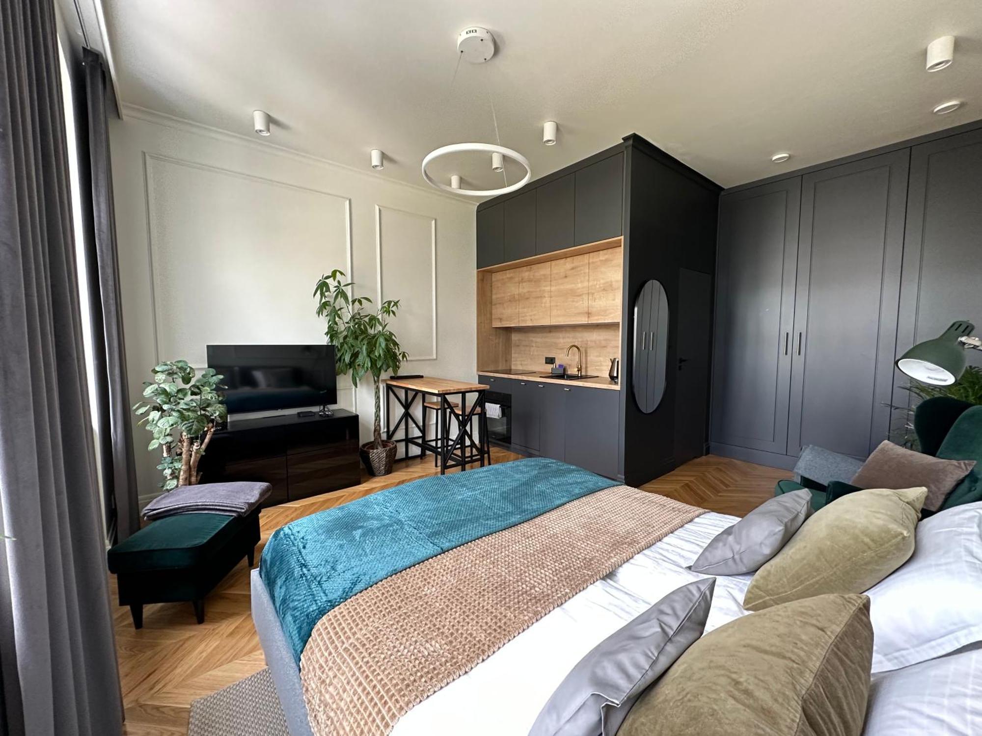 Apartament Grafitowy Apartment พอซนาน ภายนอก รูปภาพ
